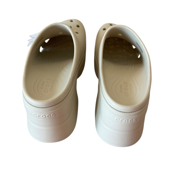 CROCS Siren Cream color Clogs mens 11 womens 13 - Picture 5 of 7